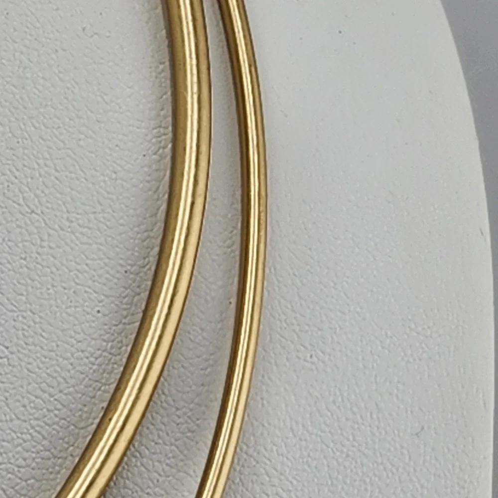 Madewell Necklace Minimalist Bib‎ Gold Tone Tribal Egyptian Revival